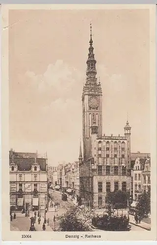 (36900) AK Danzig, Gdansk, Rathaus, vor 1945