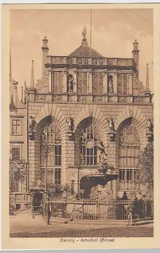 (36896) AK Danzig, Gdansk, Artushof (Börse), vor 1945