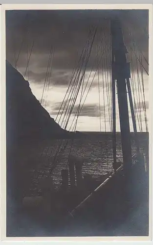 (36869) Foto AK -Stimmung am Nordkap-, Norwegen, 1920er