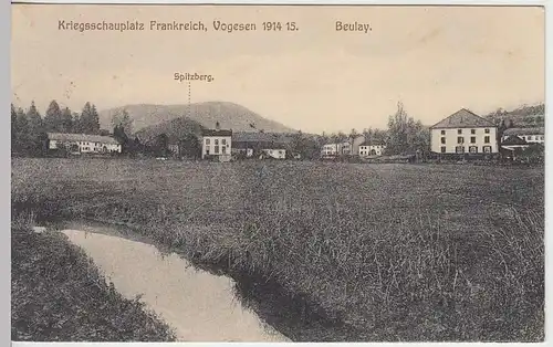 (36769) AK 1.WK Kriegsschauplatz Vogesen 1914, 15 Beulay