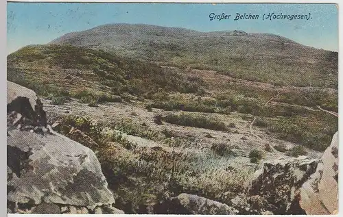 (36587) AK Großer Belchen, Hochvogesen, Feldpost 1916