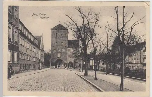 (36575) AK Augsburg, Vogeltor, Feldpost 1917