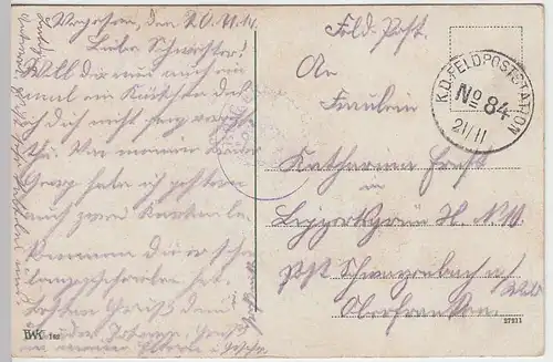 (36535) AK Militaria, Haubitze in Feuerstellung, Fuß-Artl.-Reg. No.23, 1914