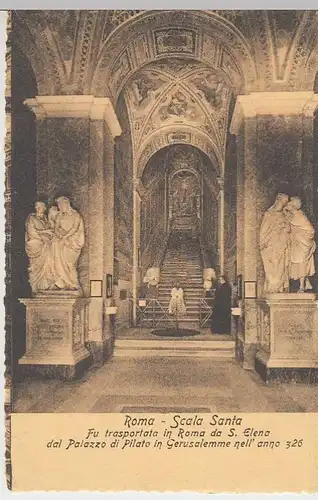 (36464) AK Rom, Roma, Scala Santa, Heilige Treppe, vor 1945