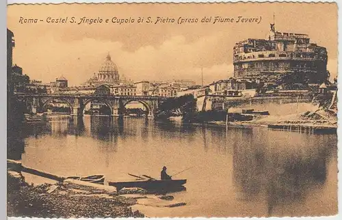 (36463) AK Rom, Roma, Castel S. Angelo, vor 1945