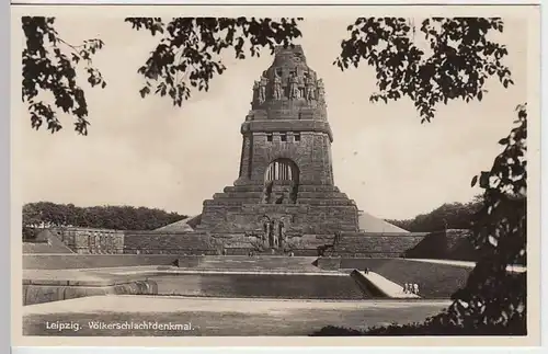 (36202) Foto AK Leipzig, Völkerschlachtdenkmal, vor 1945