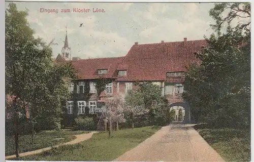 (36178) AK Lüneburg, Kloster Lüne, Eingang, 1907