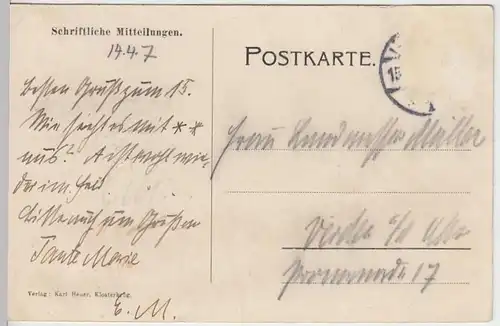 (36178) AK Lüneburg, Kloster Lüne, Eingang, 1907