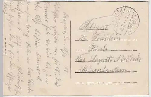 (36129) AK Bonn, Kgl. Oberbergamt u. Rheinanlagen, Feldpost 1915