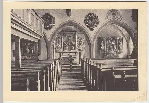 (35917) AK Detwang, Kirche, Inneres