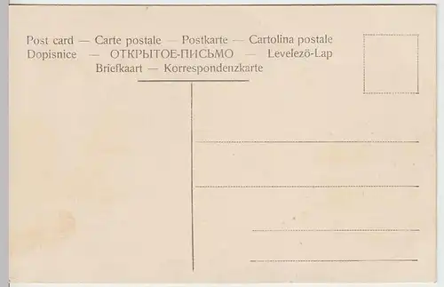 (35623) AK Gruß vom Berg Oybin, Luna-Karte, vor 1945