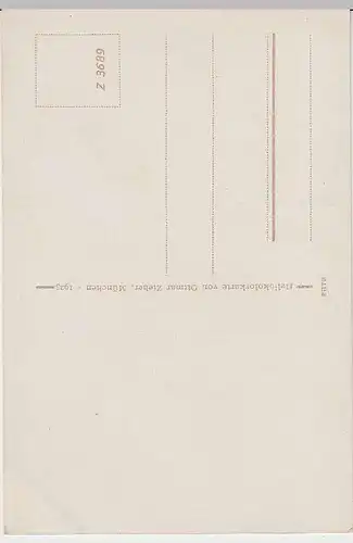 (35582) AK Starnberger See, Übersichts-Karte m. allen Orten, 1923