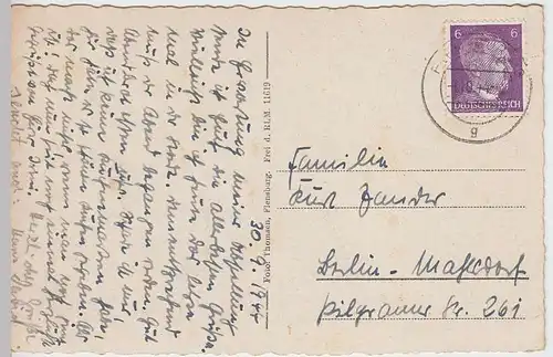 (35529) AK Flensburg, Mehrbildkarte 1944