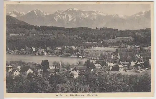 (35478) AK Velden a. Wörthersee, Panorama, 1926