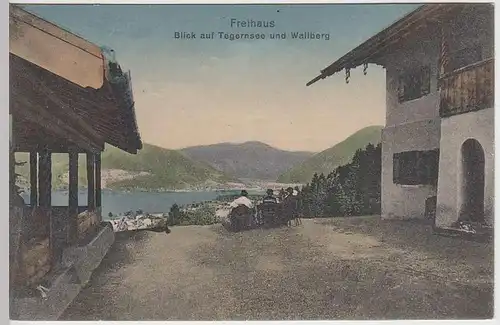 (35466) AK Freihaus Brenner am Tegernsee, vor 1945