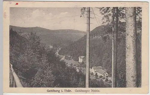 (35432) AK Gehlberg, Gehlberger Mühle, 1926