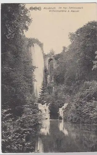 (35390) AK Kassel-Wilhelmshöhe, Aquädukt i. Schlosspark, vor 1945