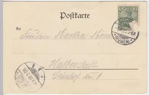 (30486) AK Gruss aus Göhren, Höwt, 1900