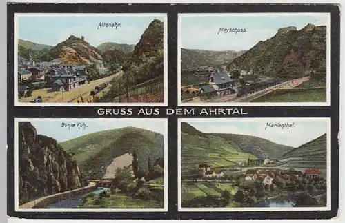 (30479) AK Gruss aus dem Ahrtal, Mehrbildkarte, vor 1945