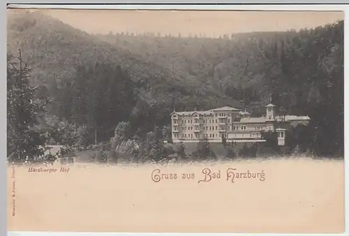 (30454) AK Gruss aus Bad Harzburg, Harzburger Hof, vor 1905