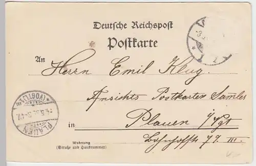 (30407) AK Gruss aus Düsseldorf, Kriegerdenkmal, 1899