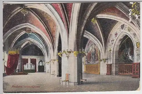 (30403) AK Aachen, Krönungssaal, 1911
