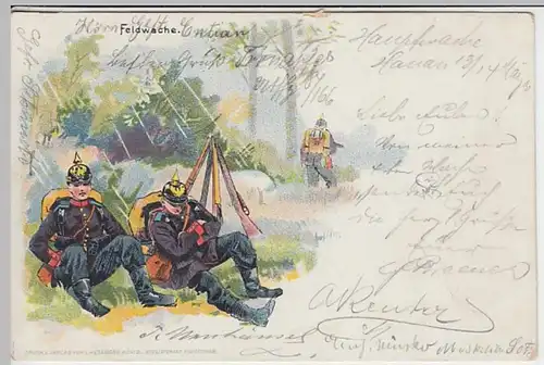 (30378) AK Patriotika "Feldwache", 1900