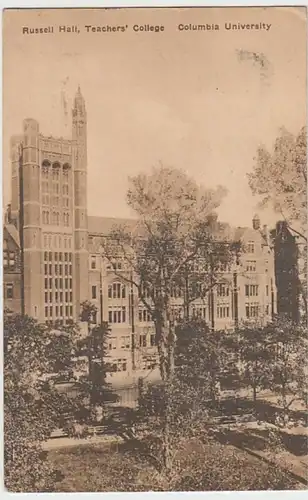 (30331) AK New York, Columbia University, Russell Hall, 1930