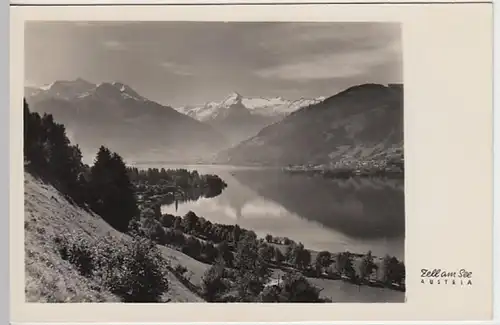 (30311) Foto AK Zell am See, Panorama, 1955