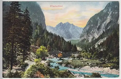(30213) AK Ramsau, Wimbachtal, vor 1945