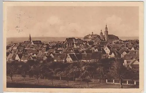 (30098) AK Bad Windsheim, Panorama, 1930