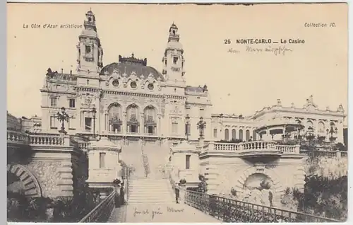 (30050) AK Monte Carlo, Monaco, Casino, 1909