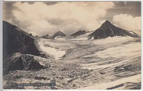 (35082) Foto AK Straßburger Hütte (Mannheimer Hütte), Rätikon, 1923