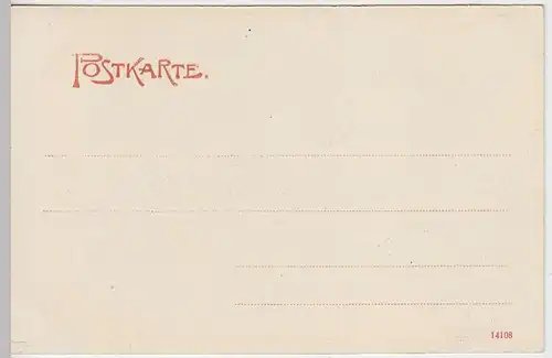 (34714) AK Weimar, Goethes Arbeitszimmer, vor 1905