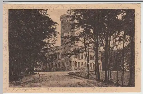 (34677) AK Binz (Rügen), Jagdschloß Granitz 1924