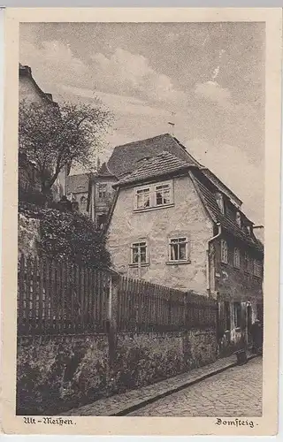 (34671) AK Alt-Meißen, Domsteig, 1924