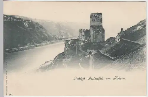 (34600) AK Koblenz, Schloß Gutenfels, vor 1905
