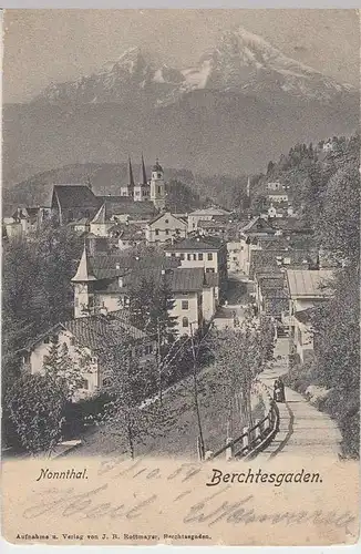 (34513) AK Berchtesgaden, Nonnthal, 1904