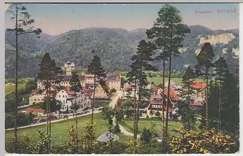 (34442) AK Beuron, Donautal, 1916