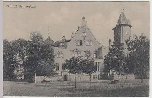 (34417) AK Neukirch, Schloß Schmorkau, 1918