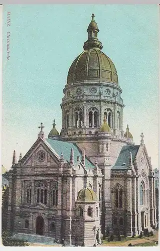 (34397) AK Mainz, Christuskirche, vor 1945