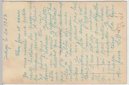 (34377) AK Düsseldorf, Partie am Corneliusdenkmal, 1923