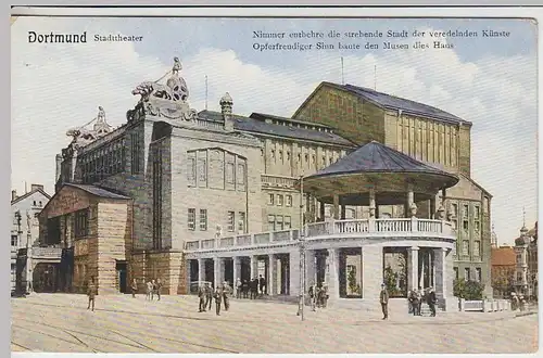 (34372) AK Dortmund, Stadttheater, vor 1945