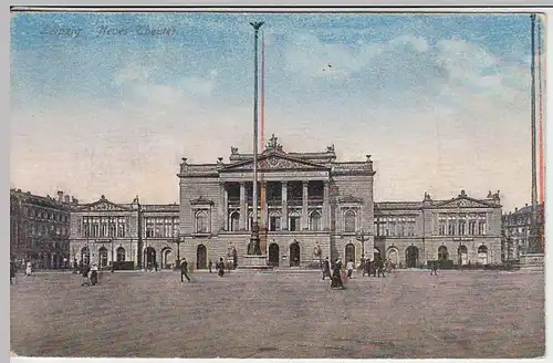 (34324) AK Leipzig, Neues Theater, vor 1945