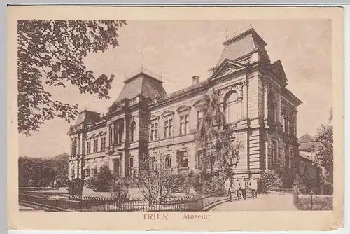 (34270) AK Trier, Museum, Feldpost 1916