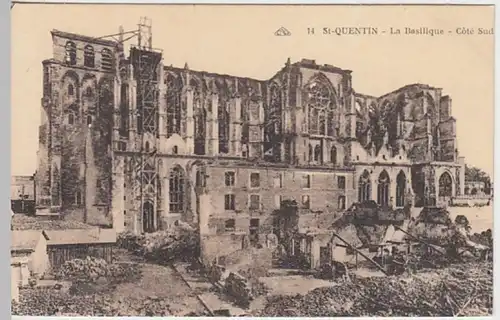 (28101) AK St. Quentin, La Basilique 1910er