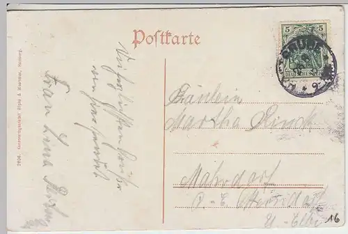 (33679) AK Gruss aus Forsthaus Dobrock, 1915