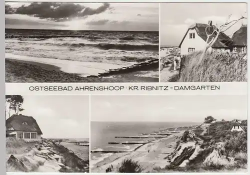 (33660) Foto AK Ostseebad Ahrenshoop, Mehrbildkarte, 1978