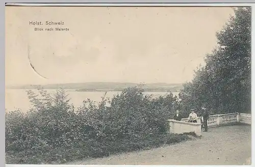 (33610) AK Holsteinische Schweiz, Blick nach Malente, 1906