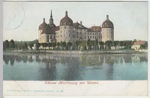 (33609) AK Schloss Moritzburg, 1908